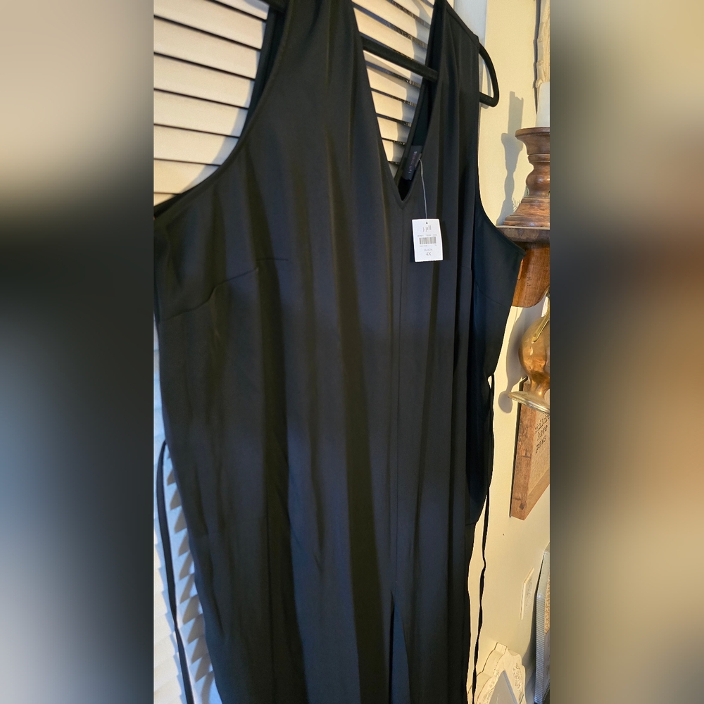 NWT J. Jill Sleeveless V-Neck Jumpsuit - Picture 2 of 8